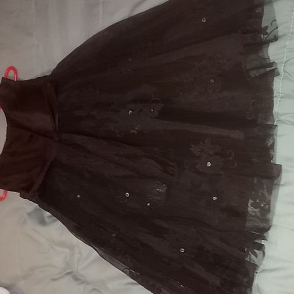 Cherokee little size 6 black dress for kids - Picture 2 of 3